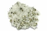 Quartz Crystals with Cubic Pyrite - Peru #291891-1